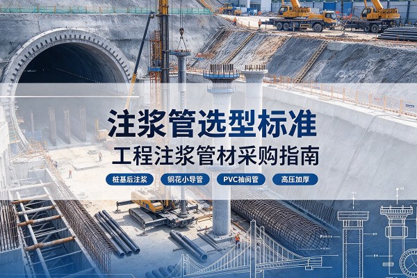 肃南注浆管选型标准