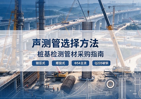 肃南声测管选型标准