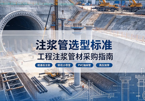 肃南注浆管选型标准